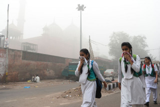 नयाँदिल्लीका असी प्रतिशत परिवार वायु प्रदूषणको चपेटामा