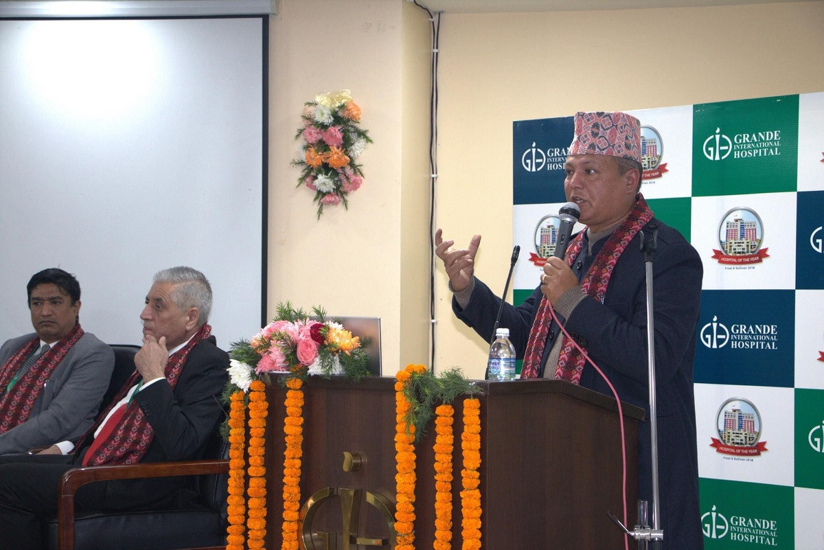 ग्राण्डी अन्तर्राष्ट्रिय अस्पतालले टोखाको पहिचान दिएको छ : नगरप्रमुख अधिकारी