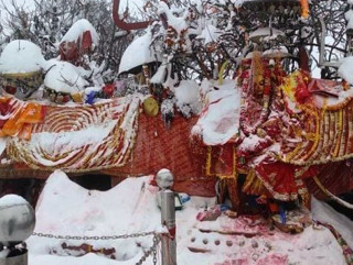 पाथीभरा क्षेत्रमा दोस्रो पटक हिमपात