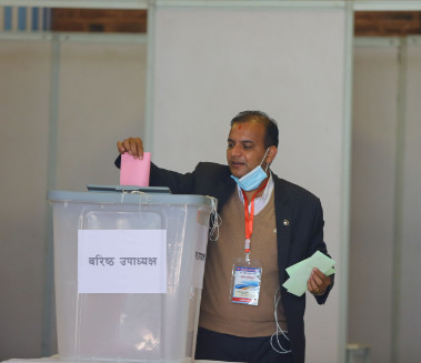 महासङ्घ निर्वाचन : जिल्ला नगर र वस्तुगततर्फ मतदान सकियो, एशोसिएटको जारी
