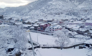 ताप्लेजुङमा हिमपात
