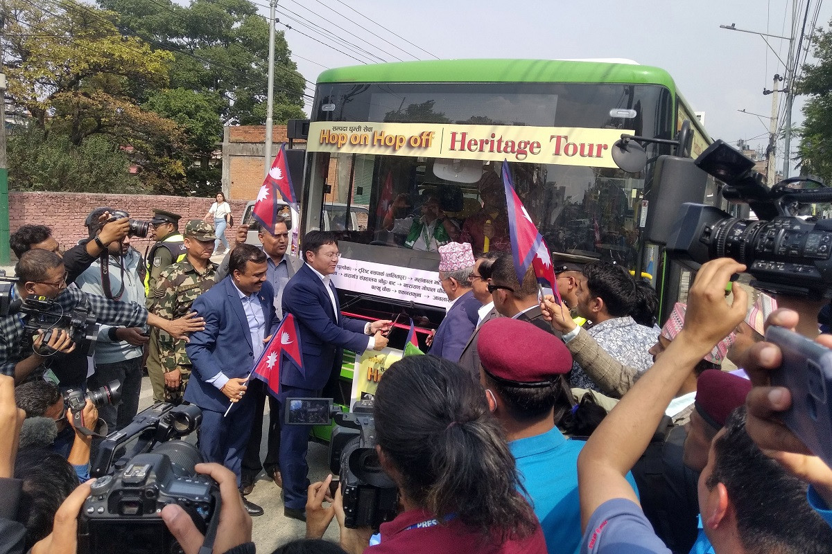 काठमाडौँ उपत्यकामा ‘सम्पदा यात्रा बस सेवा’ सञ्चालन