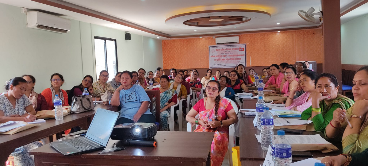 एकीकृत पाठ्यक्रम तथा मूल्यांकन महिला शिक्षक कार्यशाला सम्पन्न