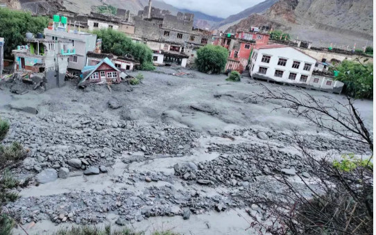 कागबेनीमा बाढीले पु-याएको क्षतिको विवरण सङ्कलन सुरु