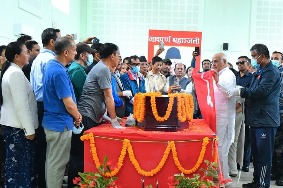 संविधानसभा अध्यक्ष सुवास नेम्वाङको निधनमा बिहीबार सार्वजनिक बिदा