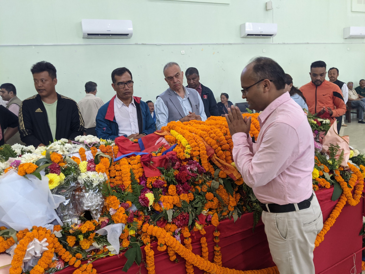 पूर्व सभामुख नेम्वाङको आज राजकीय सम्मानका साथ अन्त्येष्टि 