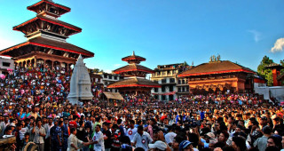 आज इन्द्रजात्रा मनाईदै 