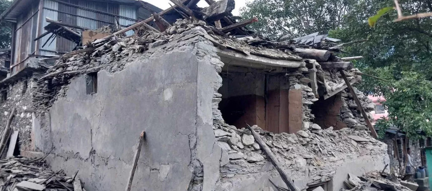बझाङमा भूकम्प जाने क्रम जारी, चार रेक्टर स्केलमाथिका ११ भूकम्प