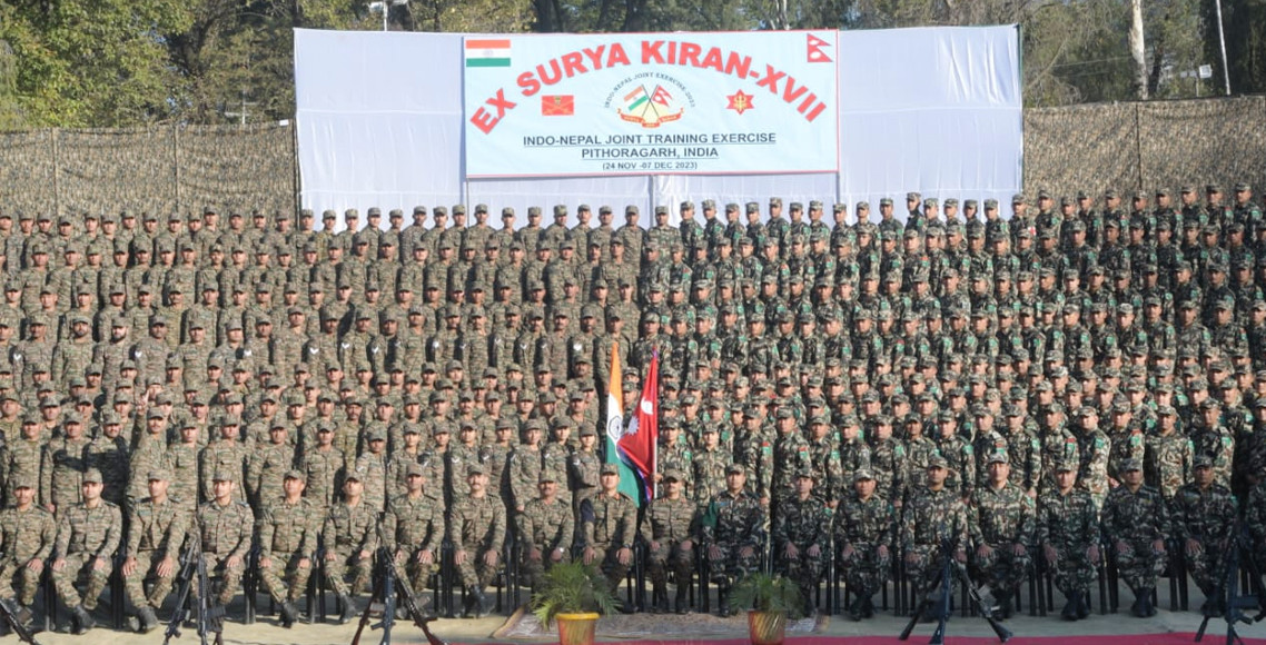 नेपाल-भारत संयुक्त सैन्य अभ्यास सुरु