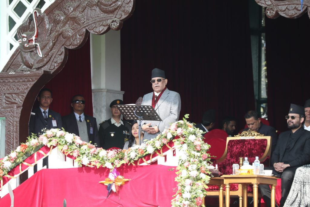 कामपाका प्रगतिशील कामबाट सङ्घीय सरकारलाई उत्प्रेरणा मिलेको छ : प्रधानमन्त्री