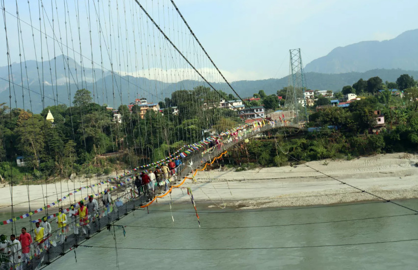 देवघाटमा माघेसङ्क्रान्ति मेलाको तयारी