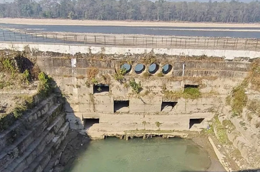 हिउँदमा पनि छाडियो नारायणी लिफ्टद्वारा पानी