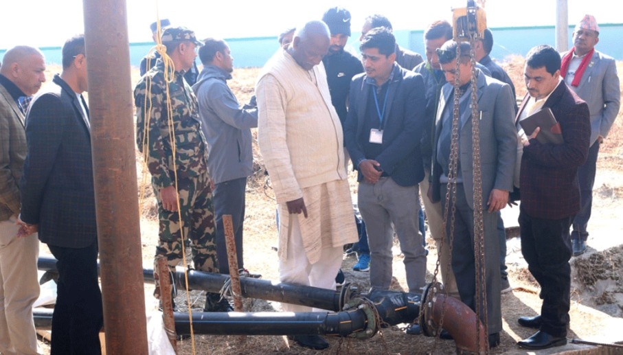 माघ एक गतेदेखि मेलम्चीको पानी काठमाडौँमा वितरण हुन्छ : खानेपानीमन्त्री यादव