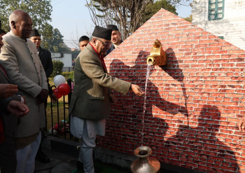 मेलम्चीको पानी काठमाडौँवासीलाई नियमित उपलब्ध गराउँछौँ : प्रधानमन्त्री