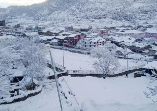 आज देशका उच्च पहाडी तथा हिमाली भू-भागमा हल्का हिमपातको सम्भावना