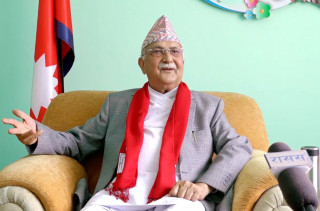 प्रधानमन्त्री ओलीले साउन ६ गते विश्वासको मत लिँदै 