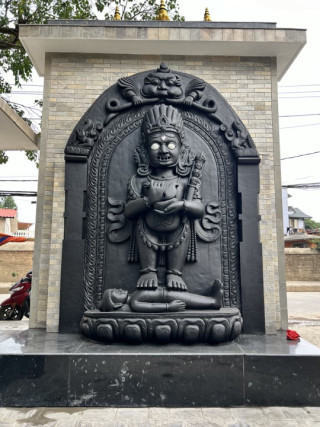 बौद्धमा महाङ्काल भगवान र गुरु पद्मसम्भवको भव्य प्रतिमा प्राण (प्रतिष्ठापन) हुँदै 