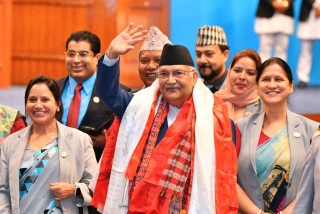 प्रधानमन्त्री ओलीले पाए दुई तिहाइ विश्वासको मत