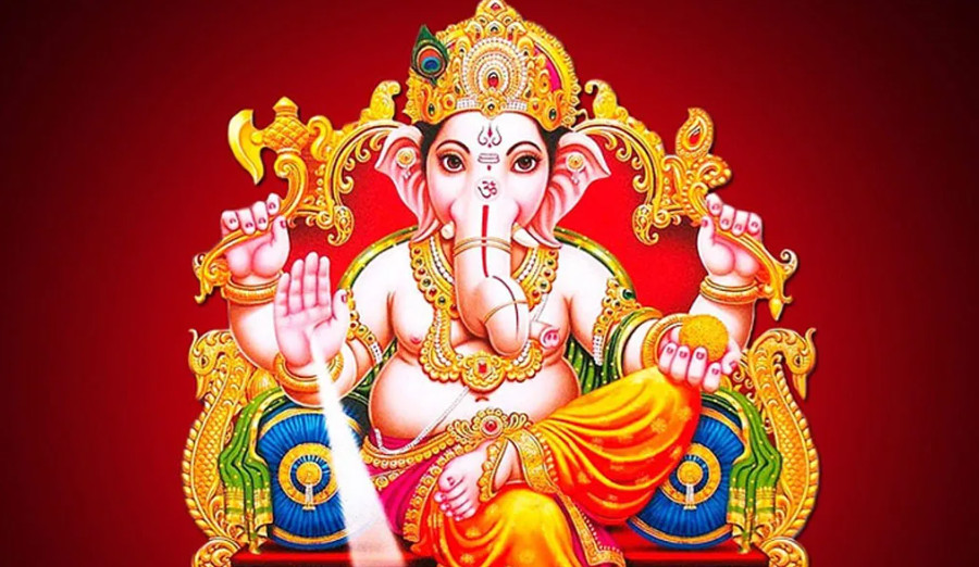 आज गणेश चतुर्थी पर्व मनाइँदै