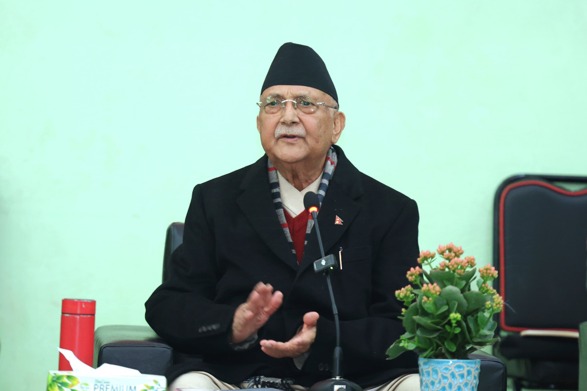 पार्टीभित्र कुनै समूह छैनन्, सबै एमाले हुन्ः अध्यक्ष ओली