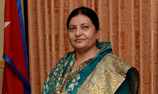आज विशेष पत्रकार सम्मेलन गर्दै पूर्वराष्ट्रपति भण्डारी