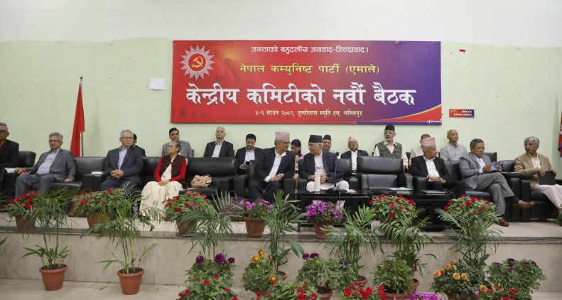 एमाले केन्द्रीय कमिटीः विद्या भण्डारीबारे राजनीतिक निर्णय गर्नुपर्ने अधिकांश केन्द्रीय सदस्यको धारणा