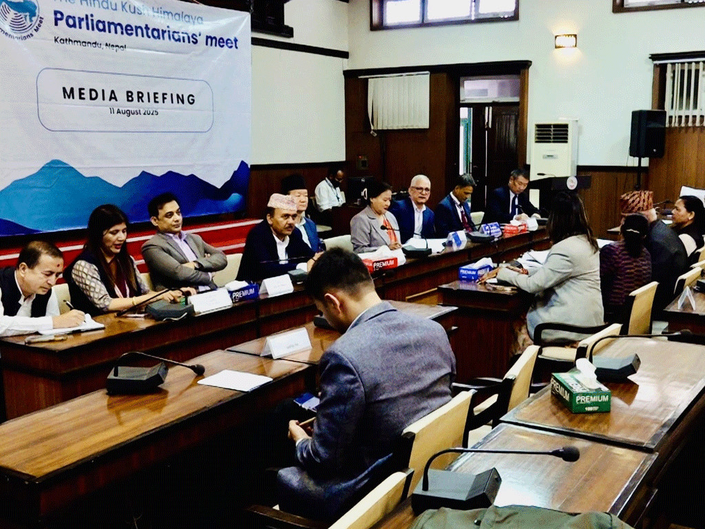 ५ बुँदे आह्वान जारी गर्दै हिन्दुकुश हिमालय सांसद सम्मेलन सम्पन्न