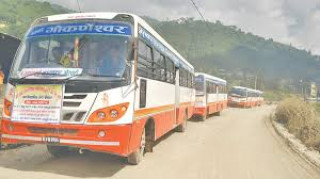 काठमाडौँ उपत्यकामा चल्न थाले सार्वजनिक सवारीसाधन 