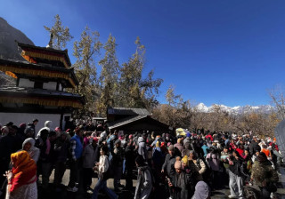 दश दिनमा ४० हजारभन्दा बढी पर्यटक मुस्ताङमा