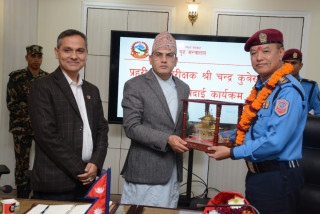 बिदा भए प्रहरी महानिरीक्षक खापुङ