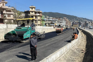 सूर्यविनायक–धुलिखेल सडक विस्तार: तीनवर्षमा ६७ प्रतिशत भौतिक प्रगति