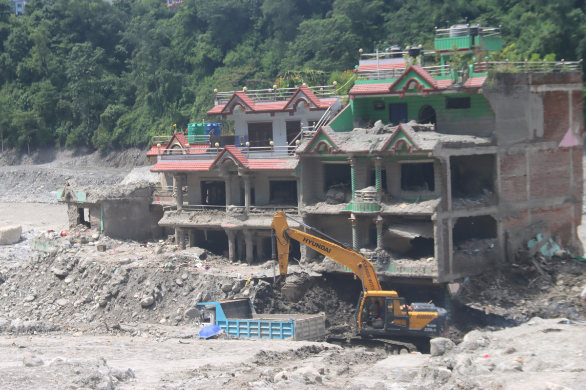 भोटेकोशी बाढीः सामाजिक क्षेत्रको पुनरुत्थानका लागि मात्रै एक खर्ब आवश्यक