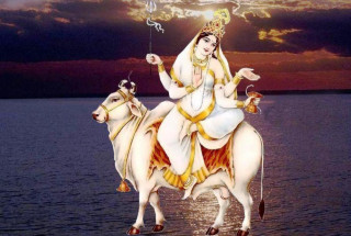 नवरात्रको आठौँ दिन : महागौरी देवीको विधिपूर्वक पूजा आराधना गरिँदै